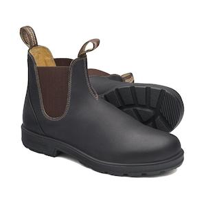 Blundstone: 600 Blundstone Unisex Brown Premium Work Boots