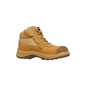 Steel Cap: K27160 King Gee Mens Tradie ComfortMax Zip Sided Safety Boots