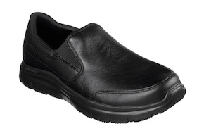 Elastic Sided: CPC77071 Skechers Work Relaxed Fit: Flex Advantage Slip Resistant - Bronwood