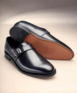 Corporate Executive: BV08 Samuel Windsor Classic Monk Shoe Black