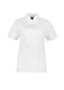 Hospitality: CH232LS Yes Chef Womens Zest Short Sleeve Jacket