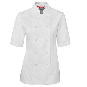 5CJ21 JBs Ladies S/S Chef Jacket