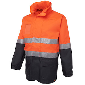 6DNLL JBs Wear Hi Vis Long Line Jacket