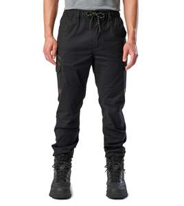 WP-12C FXD Elastic Waist Stretch Ripstop Work Pant Cuffed