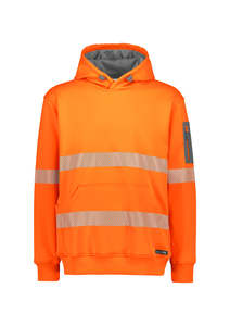ZT867 Syzmik Unisex Streetworx Segmented Tape Water Resistant Hoodie
