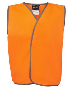 Hi Visibility: 6HVSU JBs Wear KIDS Hi Vis Safety Vest in Orange or Lime