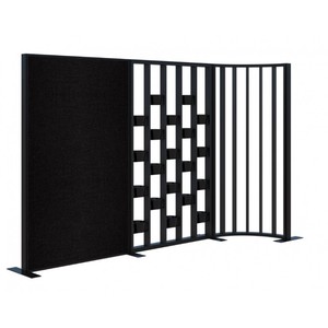 Connect Freestanding Fabric/Plant Wall/Curved Fin