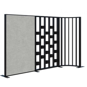 Connect Freestanding Fabric/Plant Wall/Curved Fin