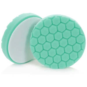 125mm Green Waffle Heavy Polishing Pad