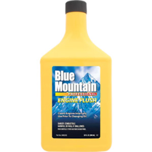Car Care: Blue Mountain Engine Flush 32Oz / 946Ml