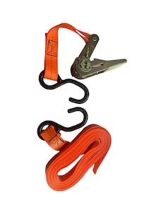 Tools: Heavy Duty Ratchet Tie Down Strap 4.6m x 25mm 800kg