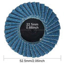 Sandpaper: 2 INCH 52.5MM FLAP DISC P80
