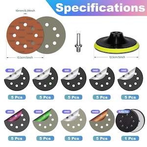 Main Page Promotion: 125MM Hook It Disc Mixed Grits P400 - P10000