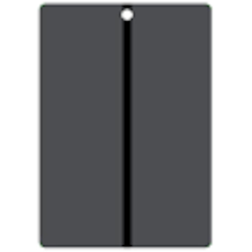 100PK DARK GREY METAL SPRAYOUT CARDS