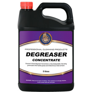 Main Page Promotion: GROOMERS CHOICE DEGREASER CONCENTRATE 5L