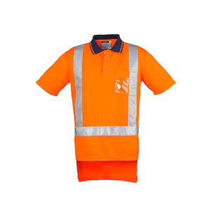 Hi Vis Shirts T Shirts Singlets: Syzmik Workwear | Mens TTMC-W17 Short Sleeve Polo | ZH243