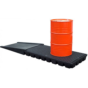 Spill Kits: 2 Drum Spill Containment Workfloor