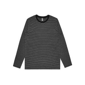 Winter Workwear Non Hi Vis: Mens Bowery Stripe Long Sleeve Tee | 5061