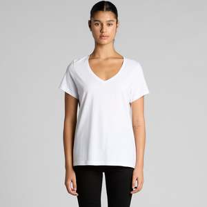 Wo's Maple V Neck Tee 4023