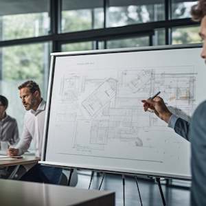 Coloured Film Specialty: Whiteboard Clear 1372mm