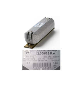 Illuminated Signage: FART Miniblock Transformer