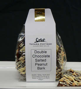 Sweet Biscuits and more: Double Chocolate Salted Peanut Bark