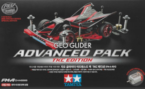 Car Kits: Tamiya Mini 4wd 92448 Geo Glider TKC Advanced Pack