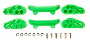 N2 Racing: Tamiya Mini 4wd 95053 Brake Set (AR Chassis) Fluro Green
