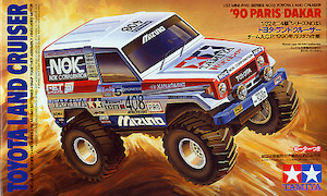 Wild Mini Racing: Tamiya Mini 4wd 19013 Land Cruiser '90 Paris-Dakar