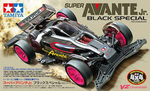 Tamiya Mini 4wd: Tamiya 95648 Super Avante Jr Black Special (VZ Chassis)