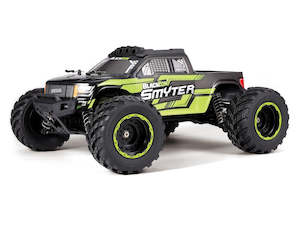 Rc Car Kits: BlackZon Smyter MT 1/12 4WD Electric Monster Truck - Green