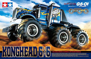 Rc Car Kits: Tamiya RC 58546 KONGHEAD 6x6 G6-01 Chassis