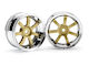 HPI Racing 3320 RAYS GRAM LIGHTS 57S-PRO CHROME/GOLD (6mm OFFSET)