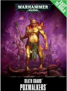 Warhammer 40,000, Easy to Build - Death Guard Poxwalkers