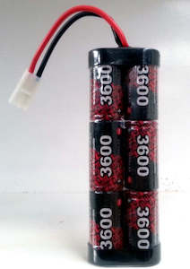 Rc Batteries: Enrichpower 7.2V NiMh 3600mAH Battery (Tamiya Connector)