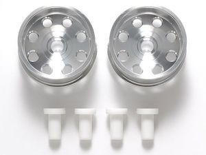 Mini 4wd Wheels Tires: Tamiya Mini 4wd 95538 HG Aluminum Large Dia. Narrow Wheels II (2pcs.)
