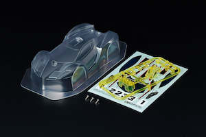 Mini 4wd Body Kits Stickers: Tamiya Mini 4wd 95614 Festa Jaune L Clear Body Set