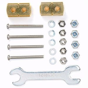 Mini 4wd Mass Damper: Tamita Mini 4wd 15517 Short Mass Damper Block (8x8x14mm) (2pcs) Gold