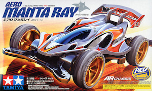 Ar Car Kits: Tamiya Mini 4wd 18703 Aero Manta Ray (AR Chassis)