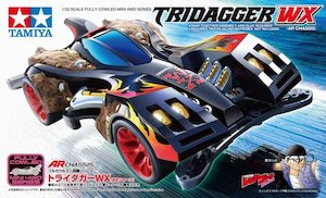 Ar Car Kits: Tamiya Mini 4wd 19449 TriDagger WX (AR Chassis)