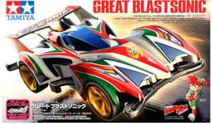 Ar Car Kits: Tamiya Mini 4wd 19446 Great Blastsonic (AR Chassis)