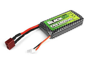 Blackzon Batteries: Blackzon Smyter 1600mAh 7.4V LiPo Battery Pack w/Deans