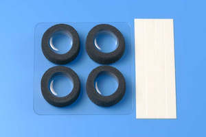 N2 Racing: Tamiya Mini 4wd 15388 Narrow Reston Sponge Tires