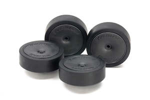 Tamiya Mini 4wd 15544 GP.544 Large Dia. Low Friction Low-Profile Tires & Carbon Wheels