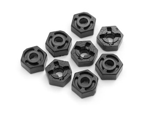 Rc Car Accessories: Blackzon RC 540041 Slyder Wheel Hex Nut (4pcs)