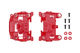 Tamiya Mini 4wd 95696 Bumperless N-03/T-03 Units (Red)