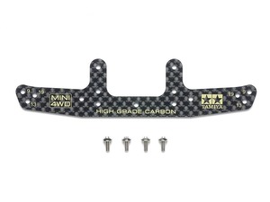 Mini 4wd Parts: Tamiya Mini 4wd 95693 HG Carbon Rear Bumper Plate (1.5mm)