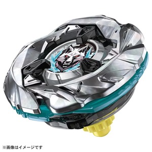 In Stock: Takara Tomy Beyblade X UX-08 Starter Silver Wolf 3-80FB