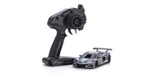 Kyosho Mini-Z 32356GMW Chevrolet Corvette C8.R Gunmetal/White