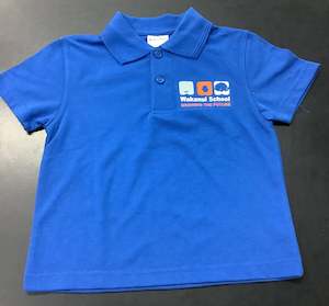 School Uniforms: Wakanui School-Short Sleeve Polo